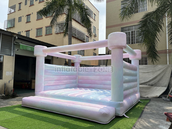 Beautiful Pastel Color Wedding Bounce House Party Jumping Castle