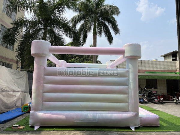 Beautiful Pastel Color Wedding Bounce House Party Jumping Castle