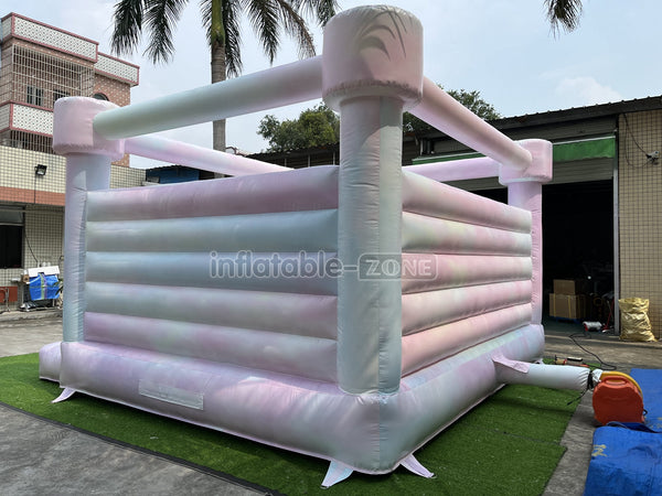 Beautiful Pastel Color Wedding Bounce House Party Jumping Castle