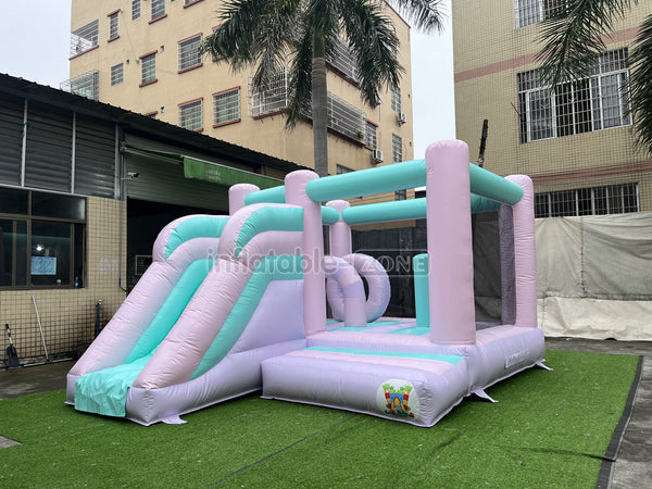 Inflatable Wedding Bounce Castle Beautiful Color Bouncy House