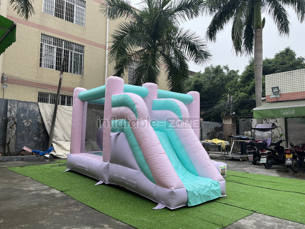 Inflatable Wedding Bounce Castle Beautiful Color Bouncy House