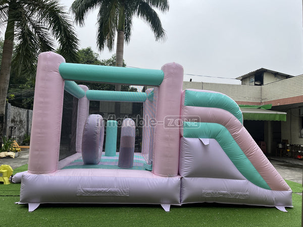 Inflatable Wedding Bounce Castle Beautiful Color Bouncy House