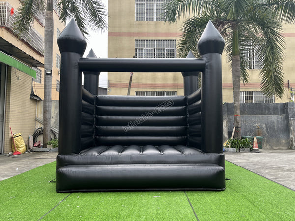 Black Bounce House Castle Jumper Moon Bounce House Coolest Jumping Castle