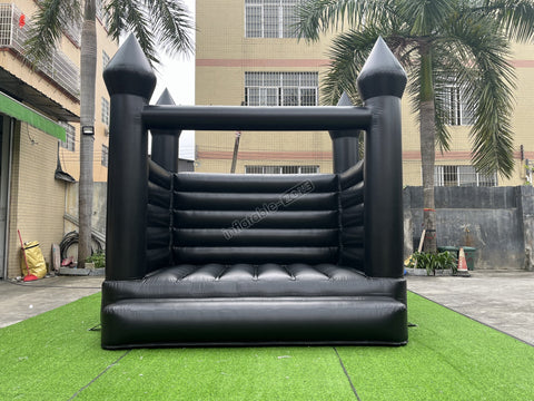 Black Bounce House Castle Jumper Moon Bounce House Coolest Jumping Castle