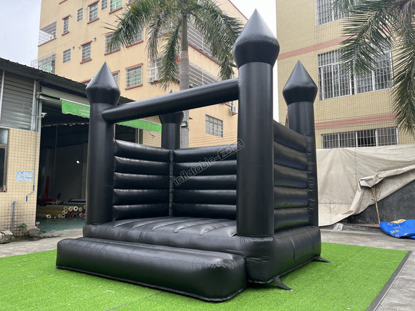 Black Bounce House Castle Jumper Moon Bounce House Coolest Jumping Castle