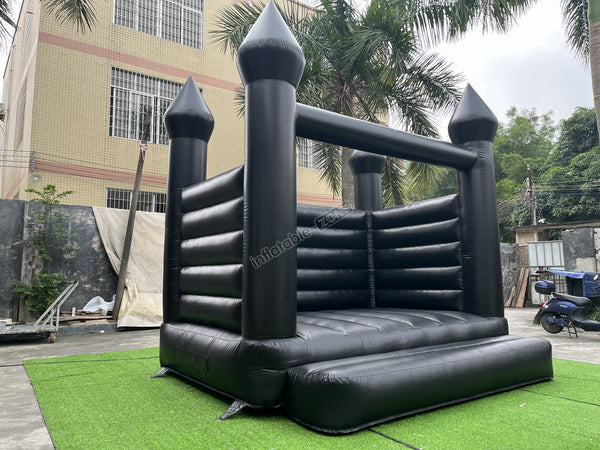 Black Bounce House Castle Jumper Moon Bounce House Coolest Jumping Castle