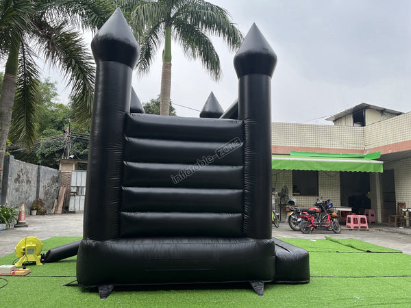 Black Bounce House Castle Jumper Moon Bounce House Coolest Jumping Castle