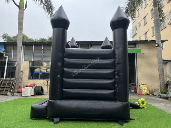 Black Bounce House Castle Jumper Moon Bounce House Coolest Jumping Castle