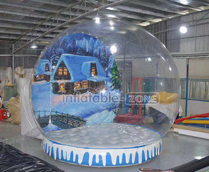 Christmas Inflatable Snow Globe Inflatable Photo Booth