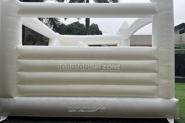 Inflatable Wedding Bounce Castle White Wedding Bounce House Wedding Moon Bounce