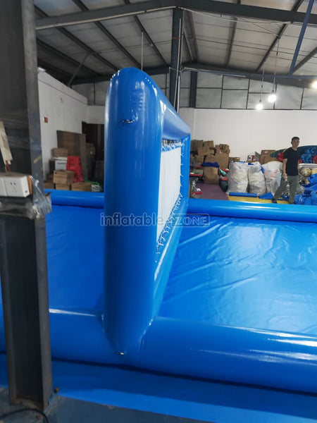 Inflatable Volleyball Court Pool Blow Up Water Volleyball Court Inflatable Outdoor Volleyball Court