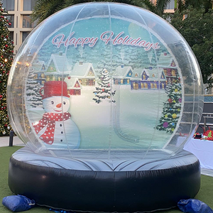 Christmas Globe Inflatable Snow Globe Bounce House Inflatable Snow Globe For Hire
