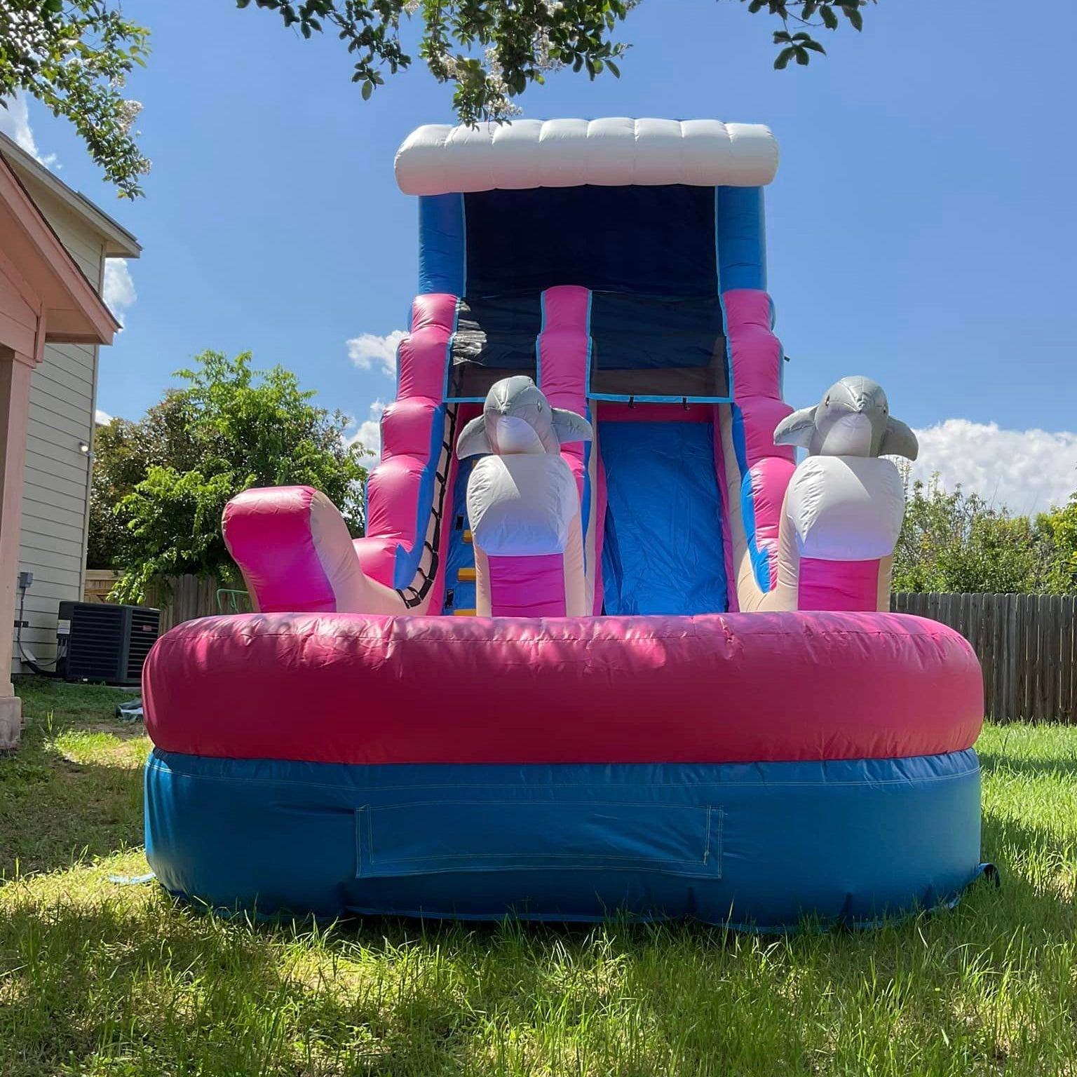 Water Bouncy Castle Backyard Slides Combo Bounce House For Adults