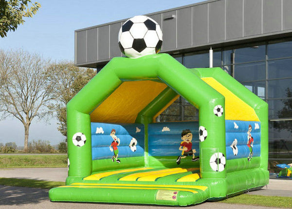 Football Inflatable Toddler Jump House , Sports Games Inside Bounce House