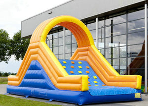 Attractive Inflatable Water Climbing Wall , Amusement Park Iceberg Floating Climbing Wall