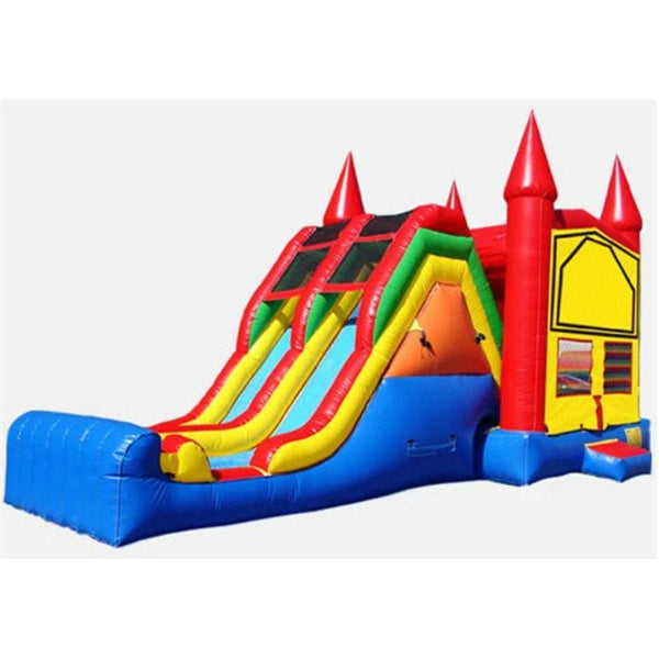 Lyons Colorful Big Customized Lyons toys inflatable bouncer slide catale for home use