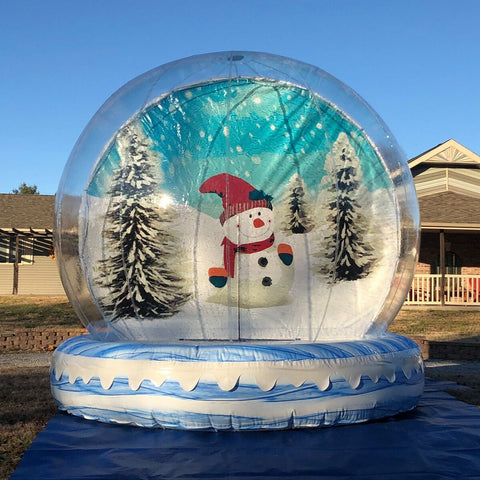 Snowglobe Blow Up Giant Inflatable Snow Globe Big Inflatable Snow Globe Christmas Globe Inflatable