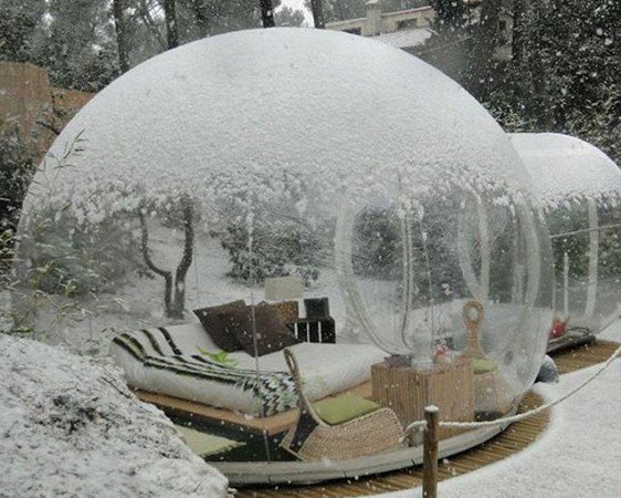 Inflatable Snow Bubble Tent House For Winter Camping