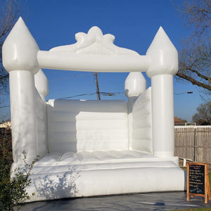 Outdoor Jump House Bounce Soft Play Mini White Bouncy Castle Party Inflatables Near Me