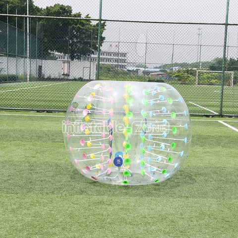 Beautiful Colorful Dot Bubble Football Suits Prix, Bubble Football Comprar